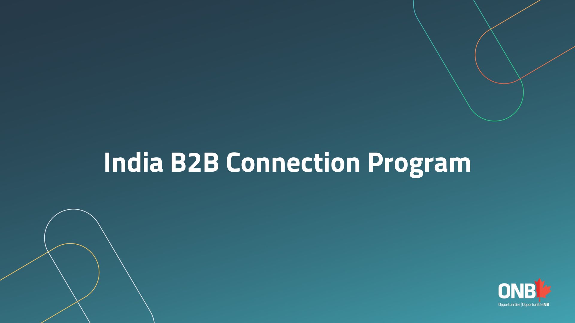 india b2b connection program