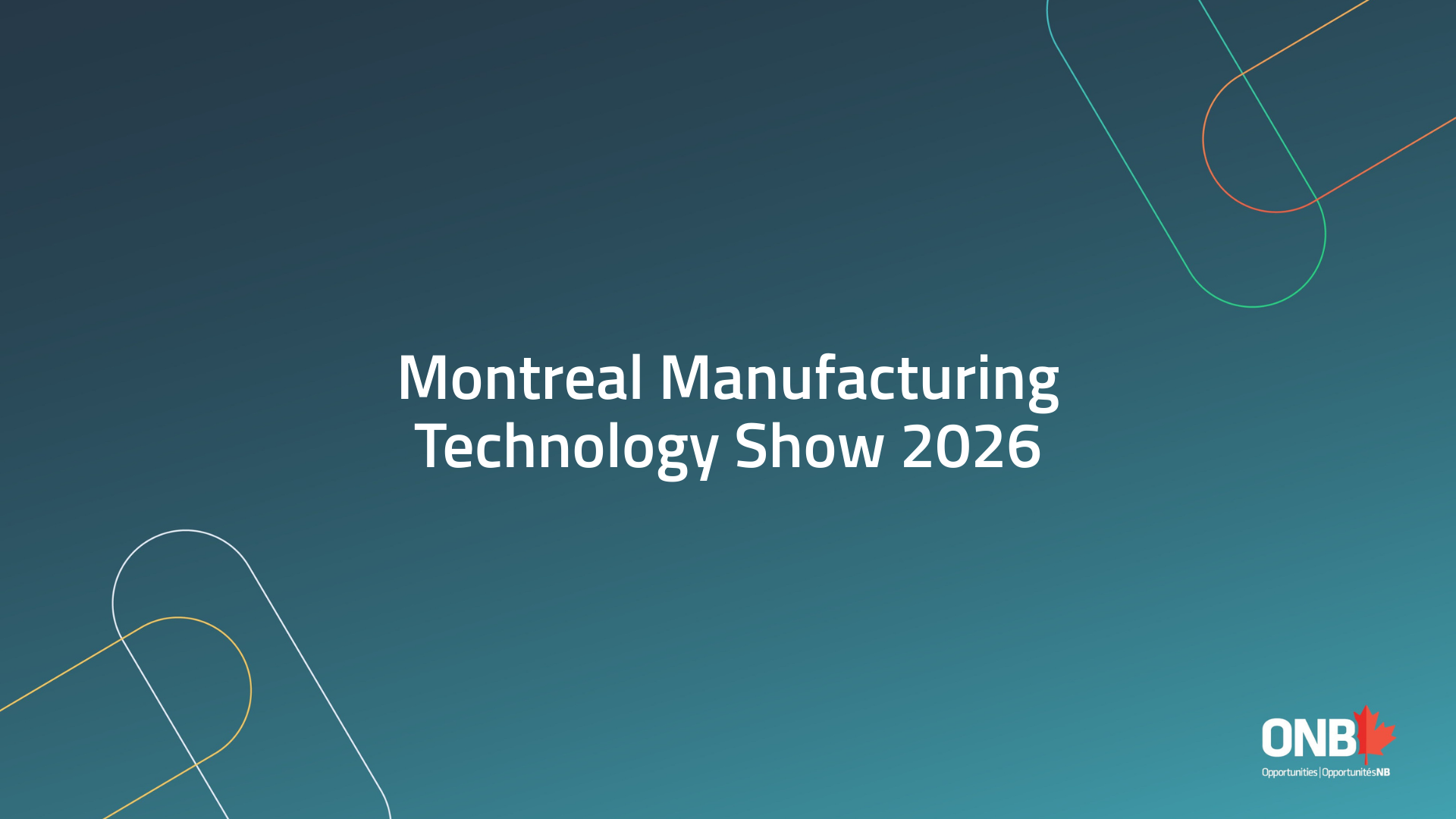 montreal manufacturing technology show 2026