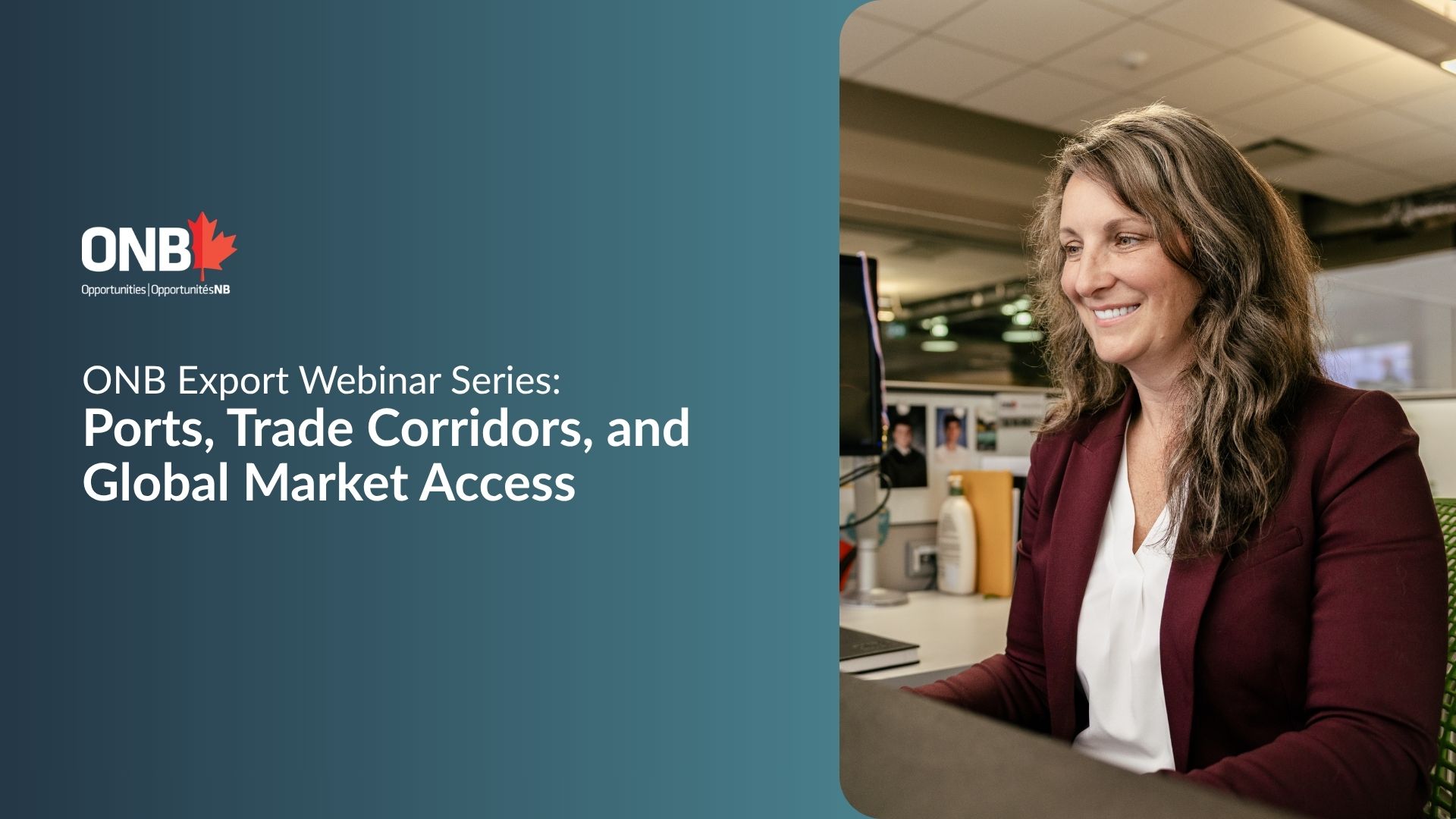 onb export webinar series ports, trade corridors, and global market access