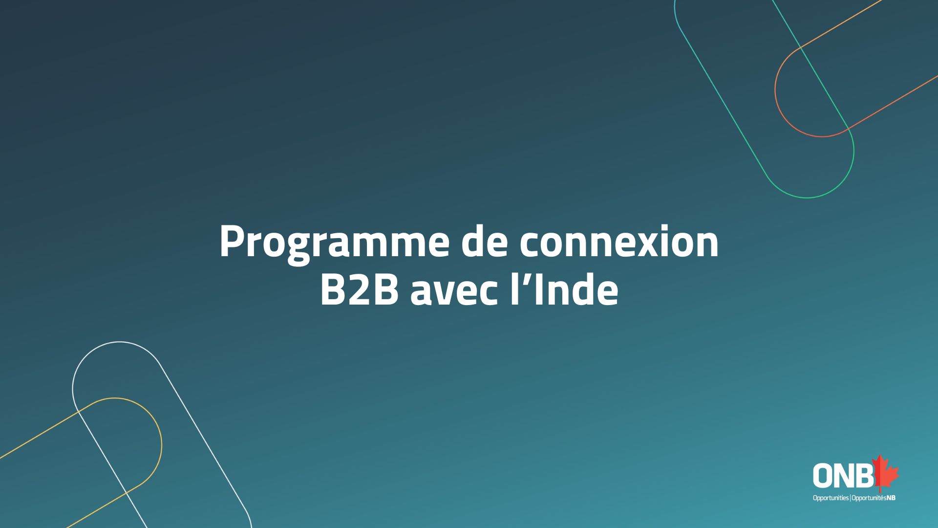 programme de connexion b2b avec l’inde
