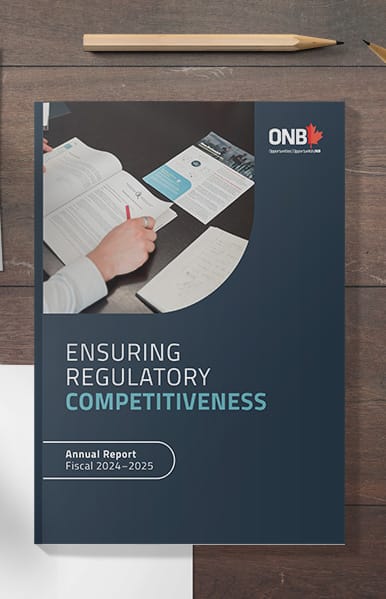 regulatory reform annual report mock up en desktop