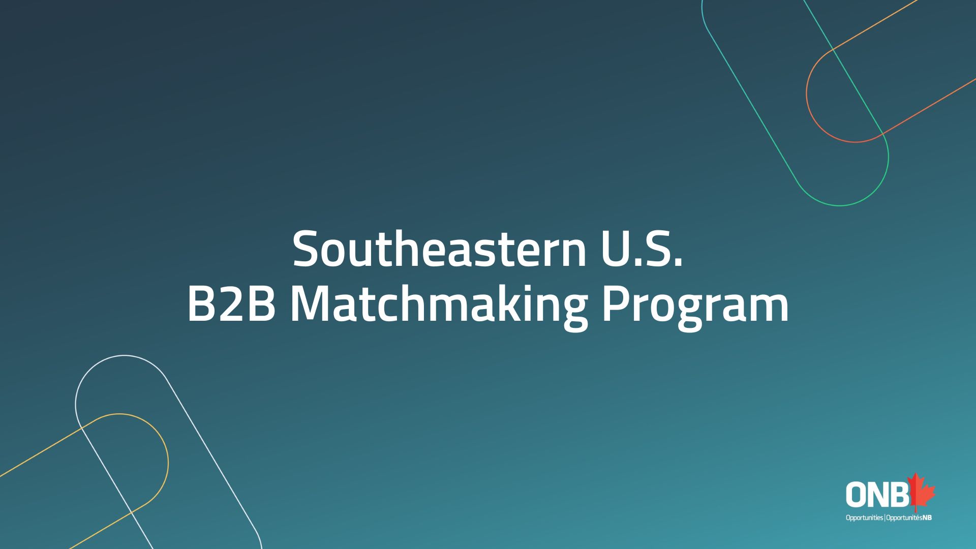 southeastern u.s. b2b matchmaking program